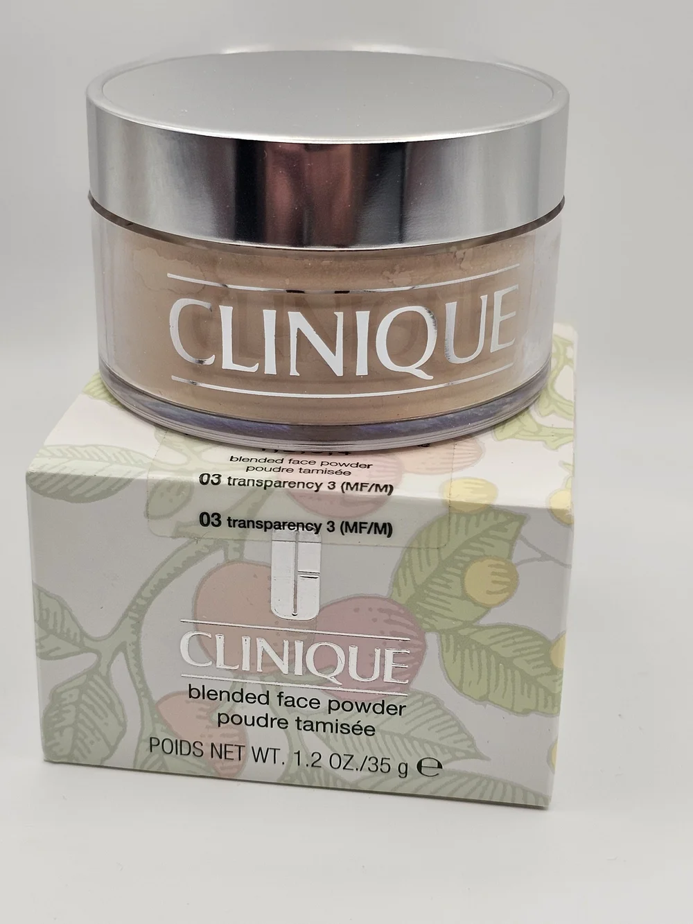 NEW Clinique Blended Face Powder - 03 Transparency 3
